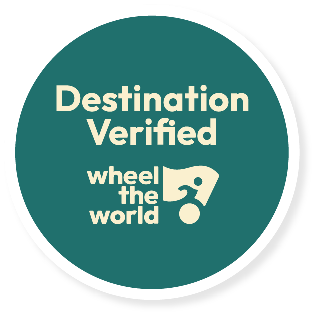 Wheel the World Verified Destination Badge
